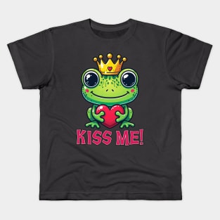 Frog Prince 31 Kids T-Shirt